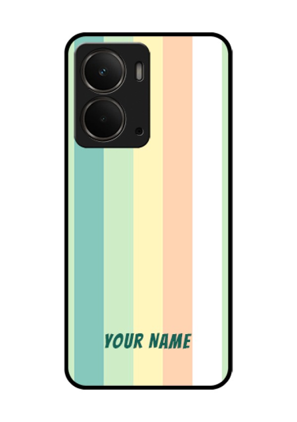 Realme P3 5G Custom Glass Phone Case - Multi - Colour Stripes Design