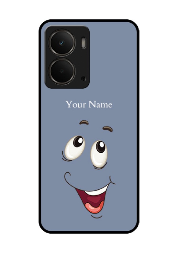 Realme P3 5G Custom Glass Phone Case - Laughing Cartoon Face Design