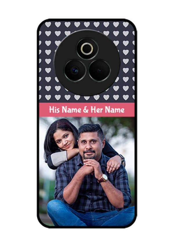 Realme P3 Pro 5G Custom Glass Phone Case - Love Symbols Design