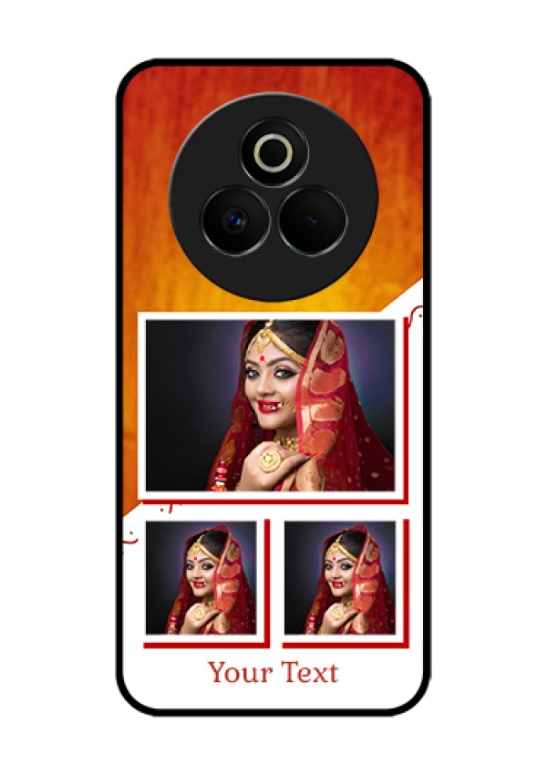 Realme P3 Pro 5G Custom Glass Phone Case - Wedding Memories Design