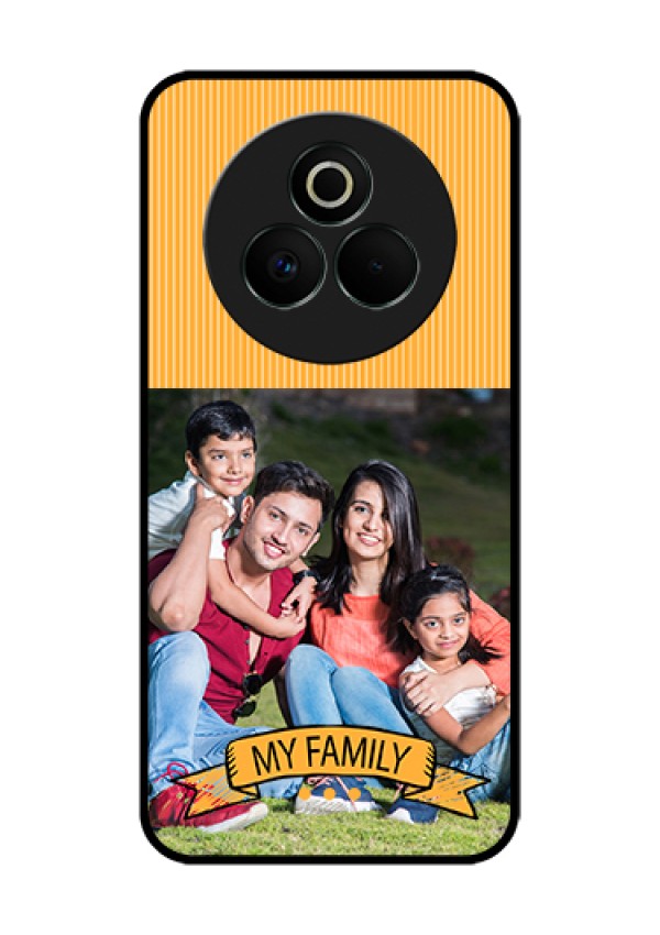 Realme P3 Pro 5G Custom Glass Phone Case - My Family Design