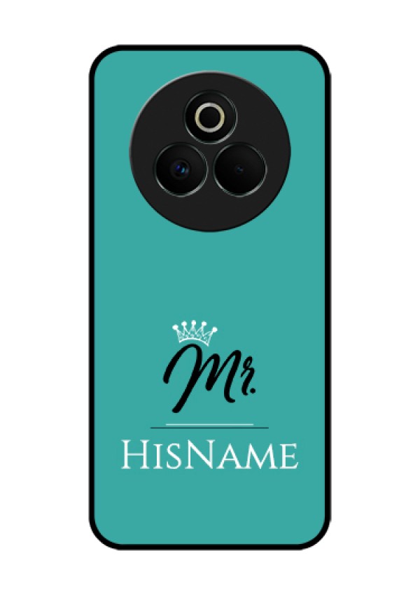Realme P3 Pro 5G Custom Glass Phone Case - Mr With Name Design