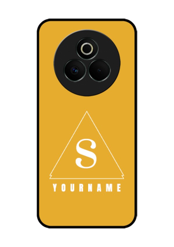 Realme P3 Pro 5G Custom Glass Phone Case - Simple Triangle Design