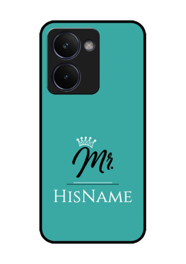 Realme P3 Ultra 5G Custom Glass Phone Case - Mr With Name Design