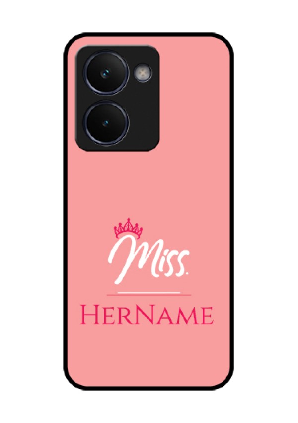 Realme P3 Ultra 5G Custom Glass Phone Case - Mrs With Name Design