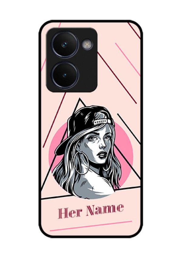 Realme P3 Ultra 5G Custom Glass Phone Case - Rockstar Girl Design