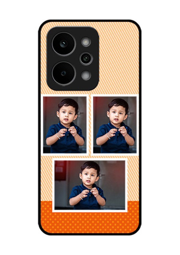 Realme P4 Power 5G Custom Glass Phone Case - Bulk Photos Upload Design