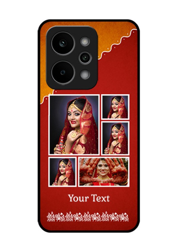 Realme P4 Power 5G Custom Glass Phone Case - Wedding Pic Upload Design