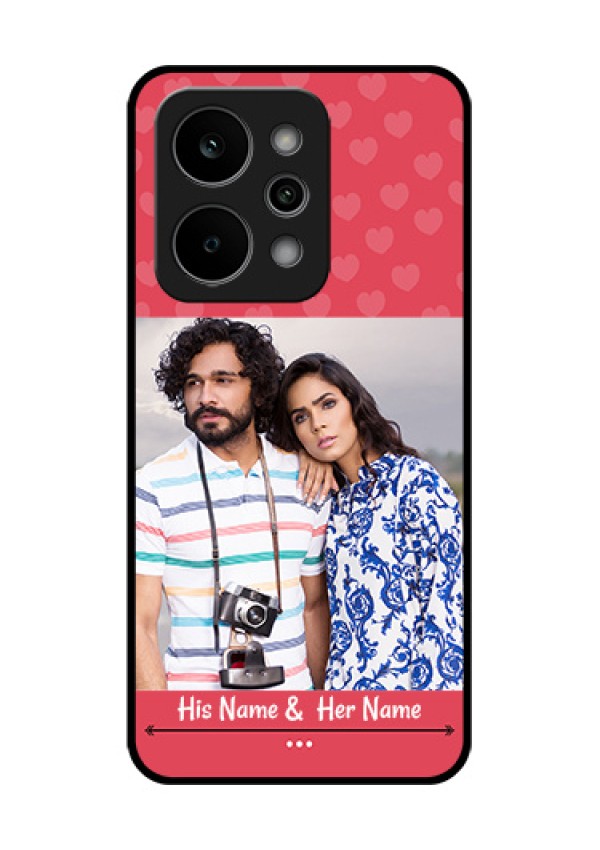 Realme P4 Power 5G Custom Glass Phone Case - Simple Love Design