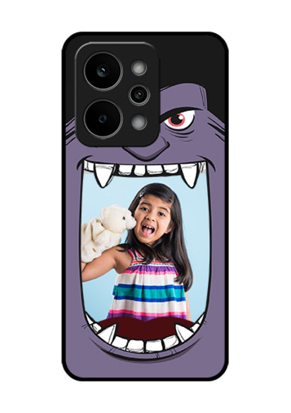 Realme P4 Power 5G Custom Glass Phone Case - Angry Monster Design