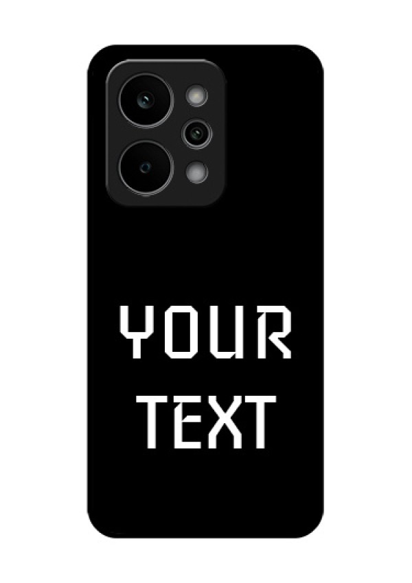 Realme P4 Power 5G Custom Glass Phone Case - Your Name Design