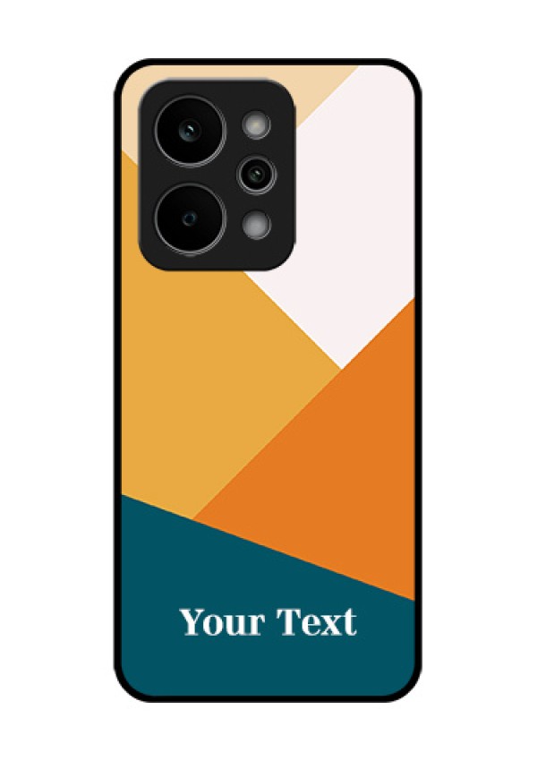 Realme P4 Power 5G Custom Glass Phone Case - Stacked Multi - Colour Design
