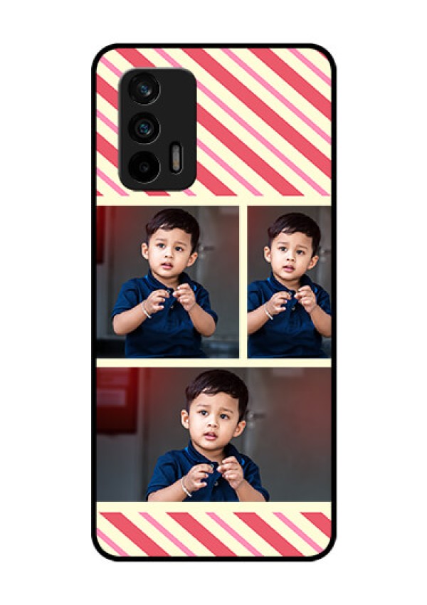 Realme X7 Max 5G Personalized Glass Phone Case - Picture Upload Mobile Case Design