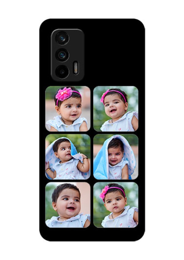 Realme X7 Max 5G Photo Printing on Glass Case - Multiple Pictures Design