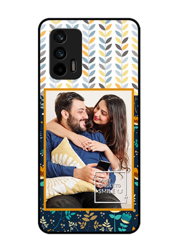 Realme X7 Max 5G Custom Glass Mobile Case - Pattern Design