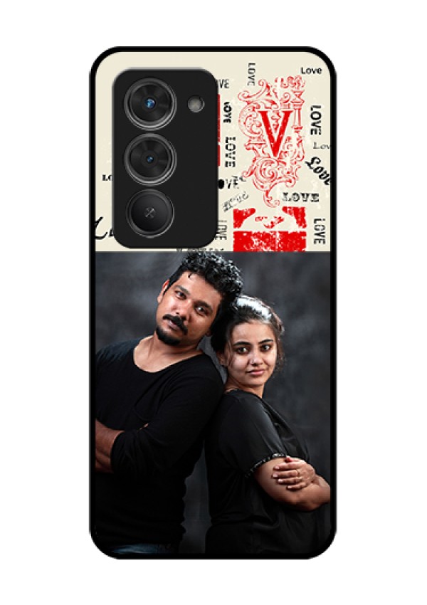 Redmi 15 5G Custom Glass Phone Case - Trendy Love Design Case