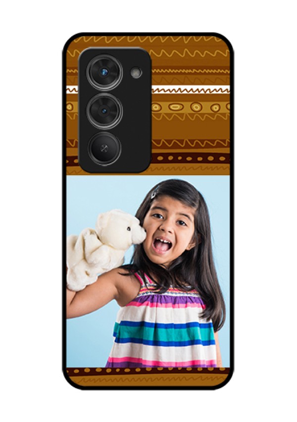 Redmi 15 5G Custom Glass Phone Case - Friends Picture Upload Design
