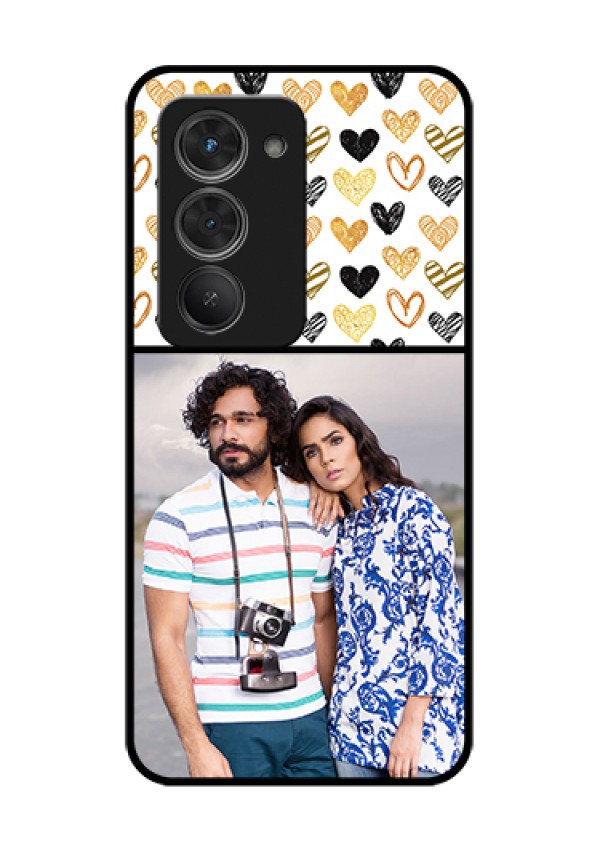 Redmi 15 5G Custom Glass Phone Case - Love Symbol Design