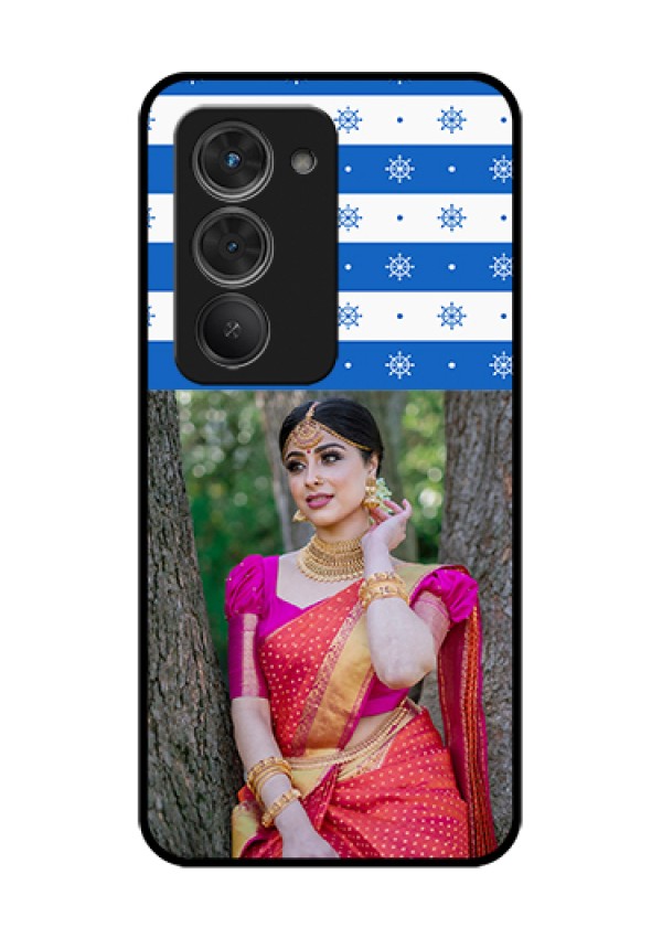 Redmi 15 5G Custom Glass Phone Case - Snow Pattern Design
