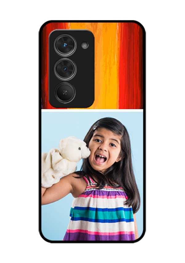 Redmi 15 5G Custom Glass Phone Case - Multi Color Design