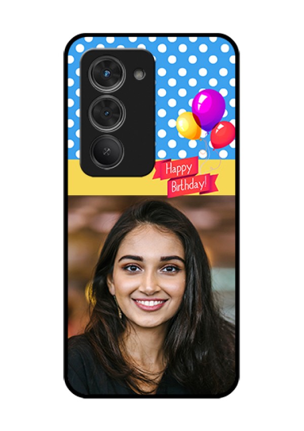 Redmi 15 5G Custom Glass Phone Case - Happy Birthday Design