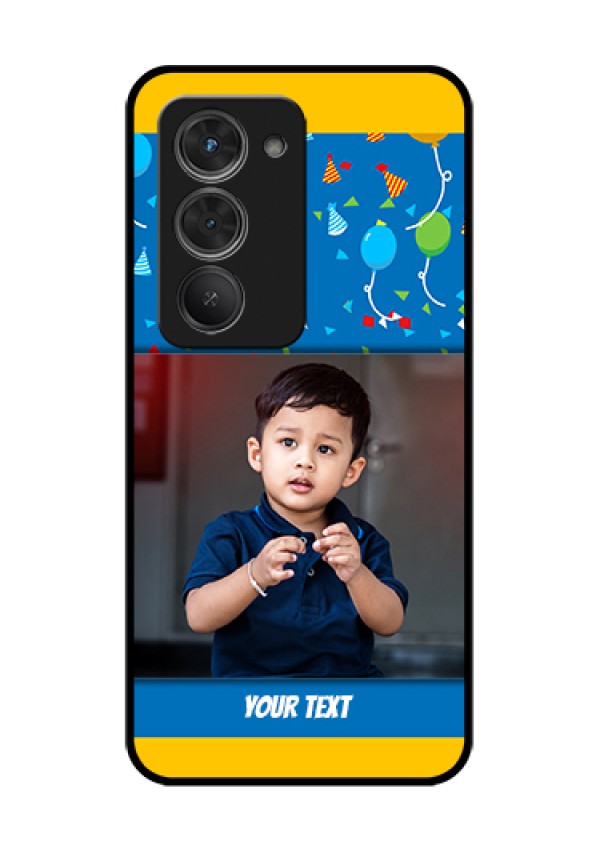 Redmi 15 5G Custom Glass Phone Case - Birthday Wishes Design