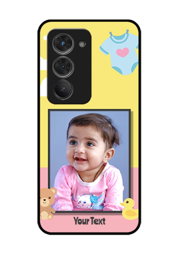 Redmi 15 5G Custom Glass Phone Case - Kids 2 Color Design