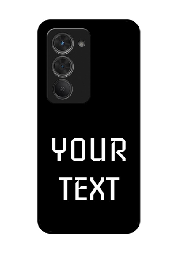 Redmi 15 5G Custom Glass Phone Case - Your Name Design