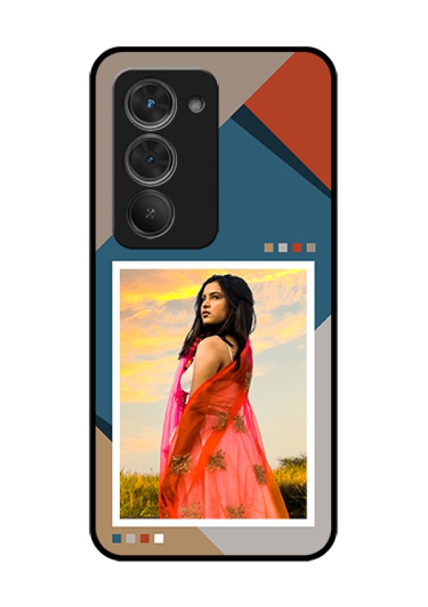 Redmi 15 5G Custom Glass Phone Case - Retro Color Pallet Design