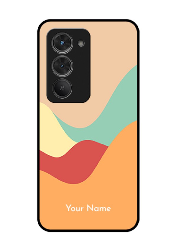 Redmi 15 5G Custom Glass Phone Case - Ocean Waves Multi - Colour Design
