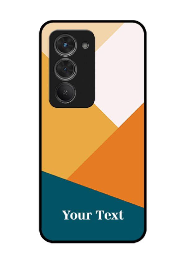 Redmi 15 5G Custom Glass Phone Case - Stacked Multi - Colour Design