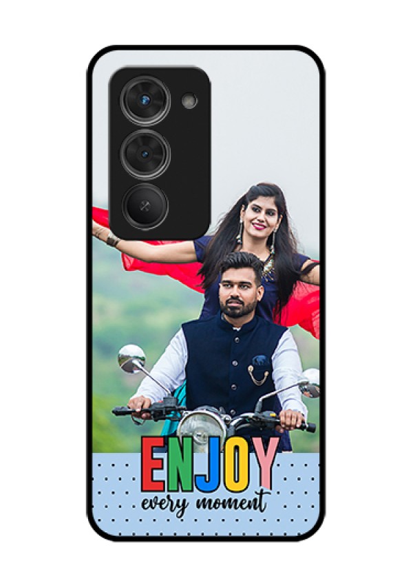 Redmi 15 5G Custom Glass Phone Case - Enjoy Every Moment Design