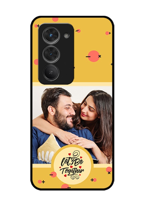 Redmi 15 5G Custom Glass Phone Case - Lets Be Together Design