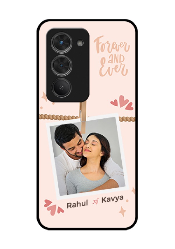 Redmi 15 5G Custom Glass Phone Case - Forever And Ever Love Design