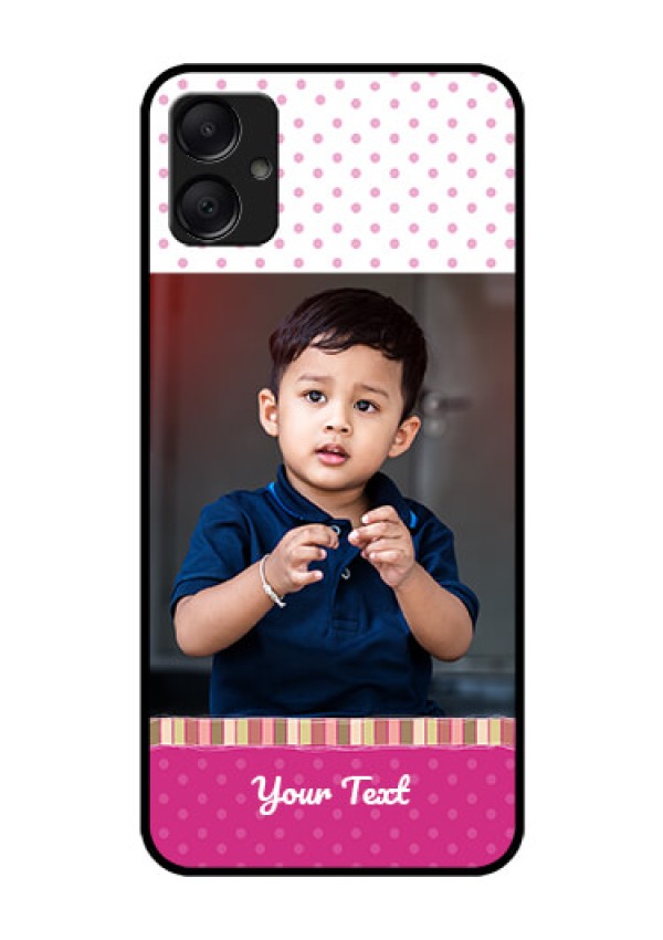 Galaxy A05 Custom Glass Phone Case - Cute Girls Cover Design