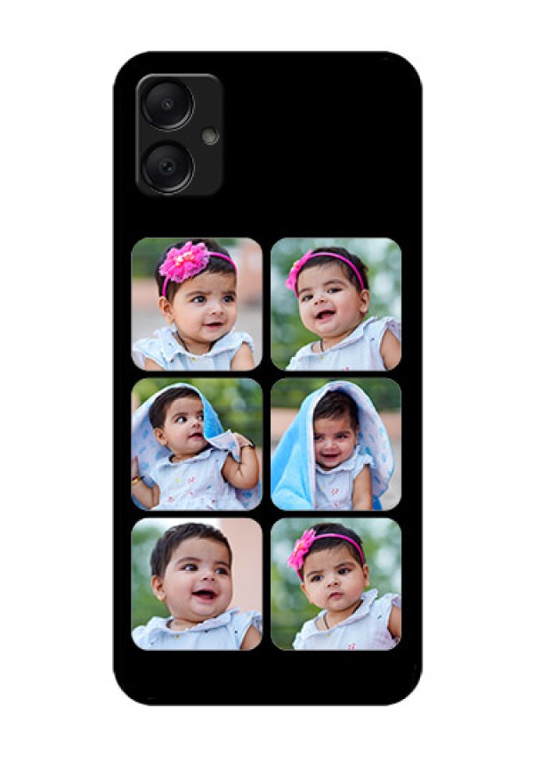 Galaxy A05 Custom Glass Phone Case - Multiple Pictures Design
