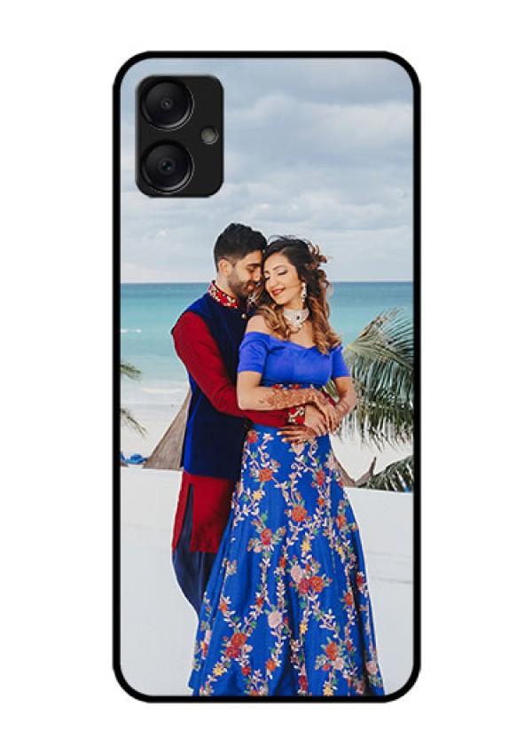 Galaxy A05 Custom Glass Phone Case - Upload Full Picture Design