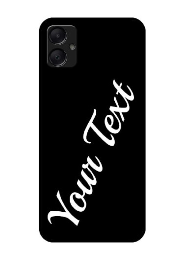 Galaxy A05 Custom Glass Phone Case - With Your Name Design
