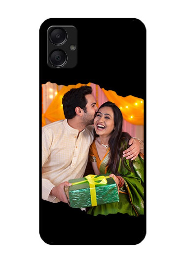 Galaxy A05 Custom Glass Phone Case - Tear - Off Design