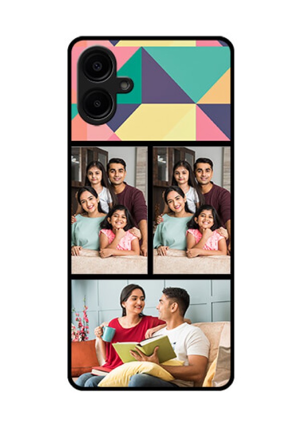 Samsung Galaxy A06 Custom Glass Phone CaseBulk Pic Upload Design