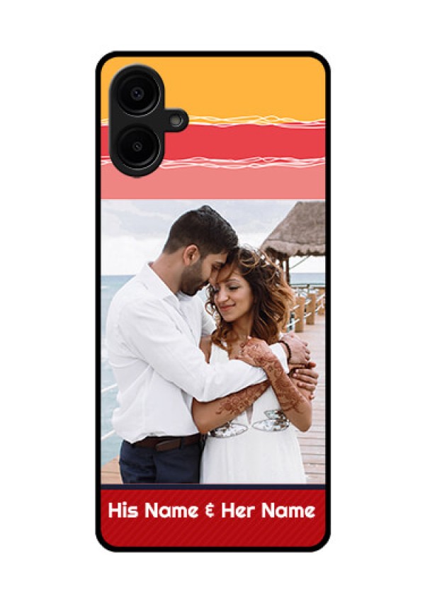 Samsung Galaxy A06 Custom Glass Phone CaseColorful Case Design