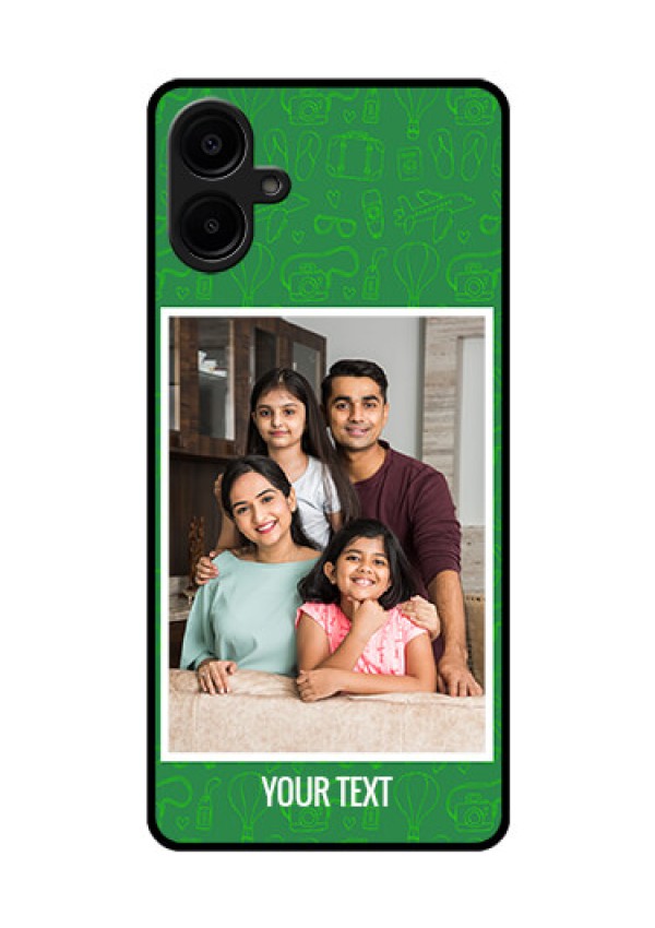 Samsung Galaxy A06 Custom Glass Phone CasePicture Upload Design