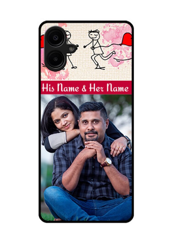Samsung Galaxy A06 Custom Glass Phone CaseYou And Me Case Design