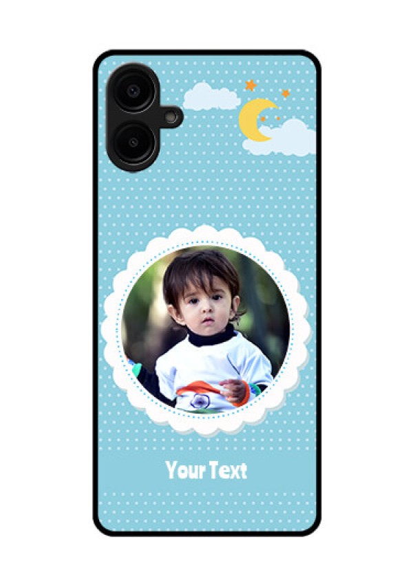 Samsung Galaxy A06 Custom Glass Phone CaseViolet Pattern Design