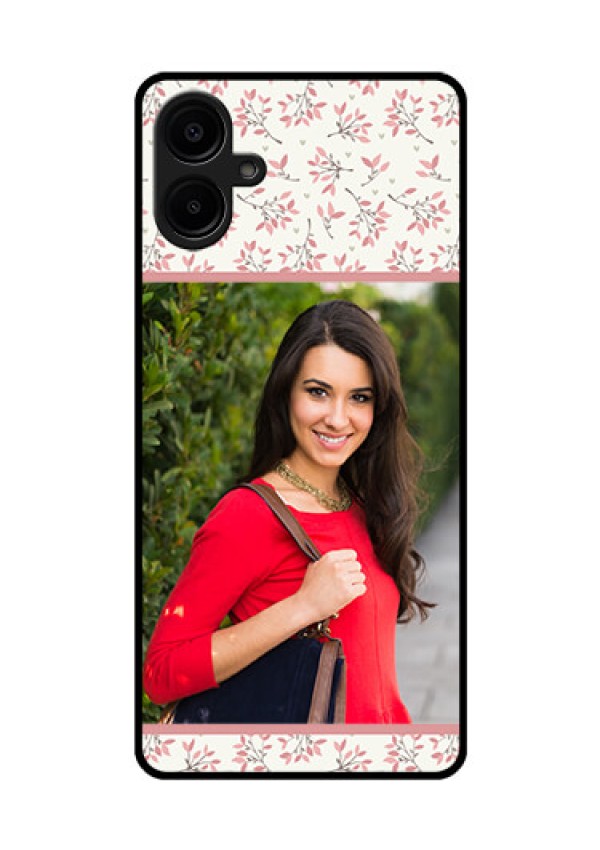 Samsung Galaxy A06 Custom Glass Phone CaseStunning Floral Design