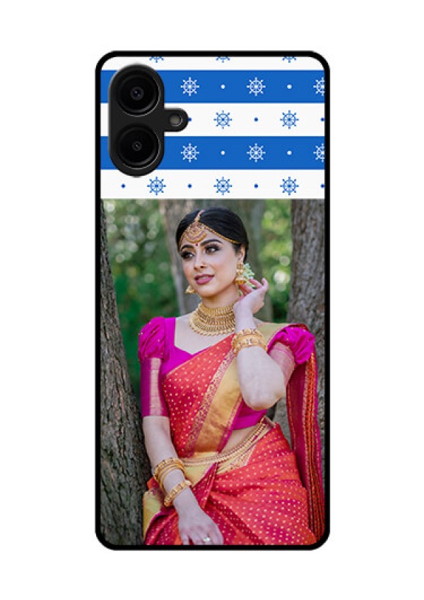 Samsung Galaxy A06 Custom Glass Phone CaseSnow Pattern Design