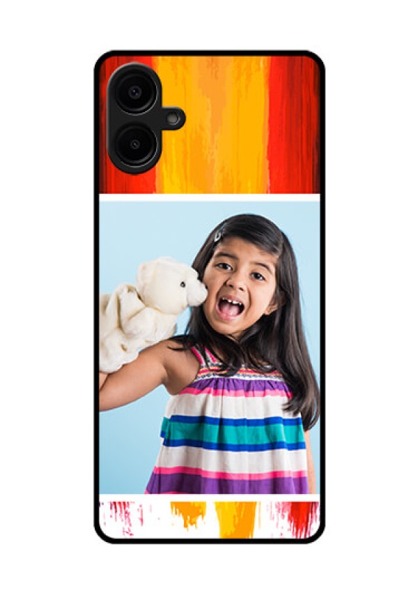 Samsung Galaxy A06 Custom Glass Phone CaseMulti Color Design