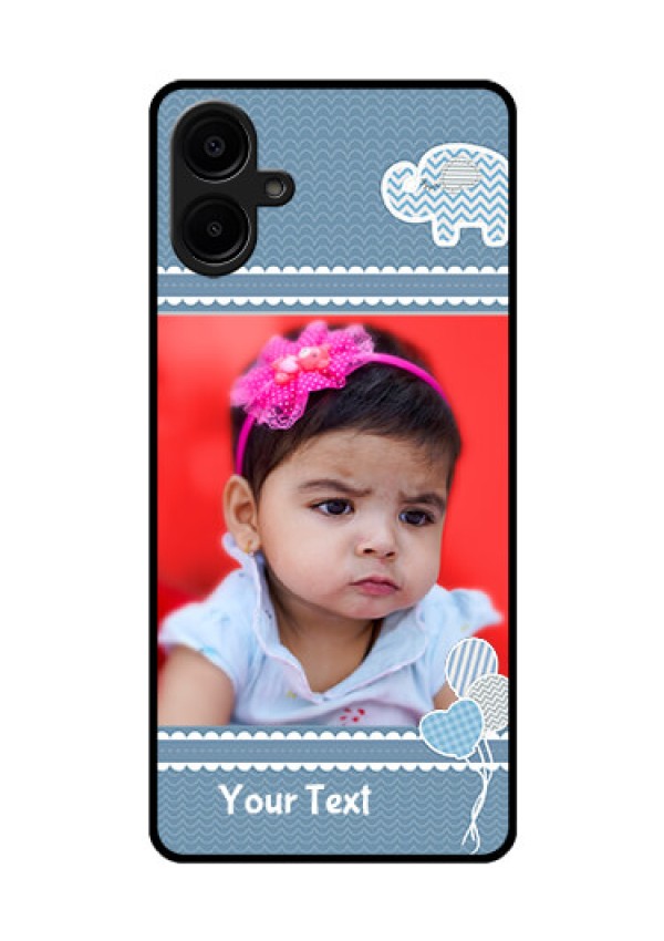 Samsung Galaxy A06 Custom Glass Phone CaseWith Kids Pattern Design