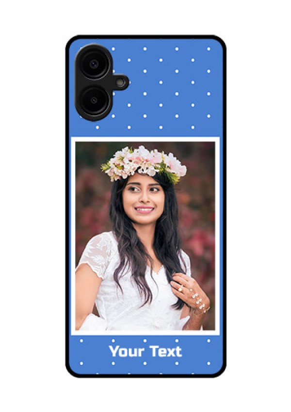 Samsung Galaxy A06 Custom Glass Phone CasePolka Dots Design