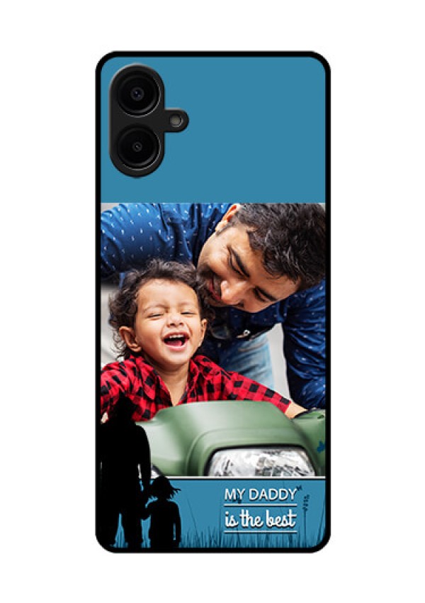 Samsung Galaxy A06 Custom Glass Phone CaseBest Dad Design